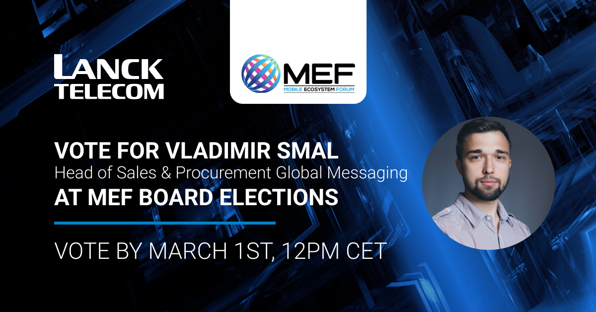 Vladimir Smal Shortlisted at MEF Board Elections